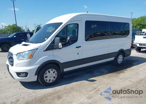 2020 Ford Transit-350 Passenger Van Xlt z USA, uszkodzony, nr VIN 1FBAX2C89LKA42922